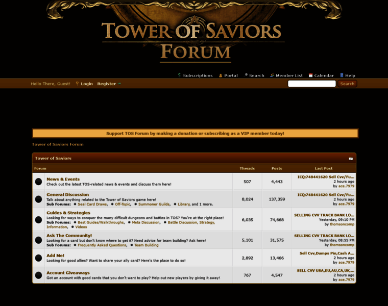 Towerofsaviorsforum.com thumbnail