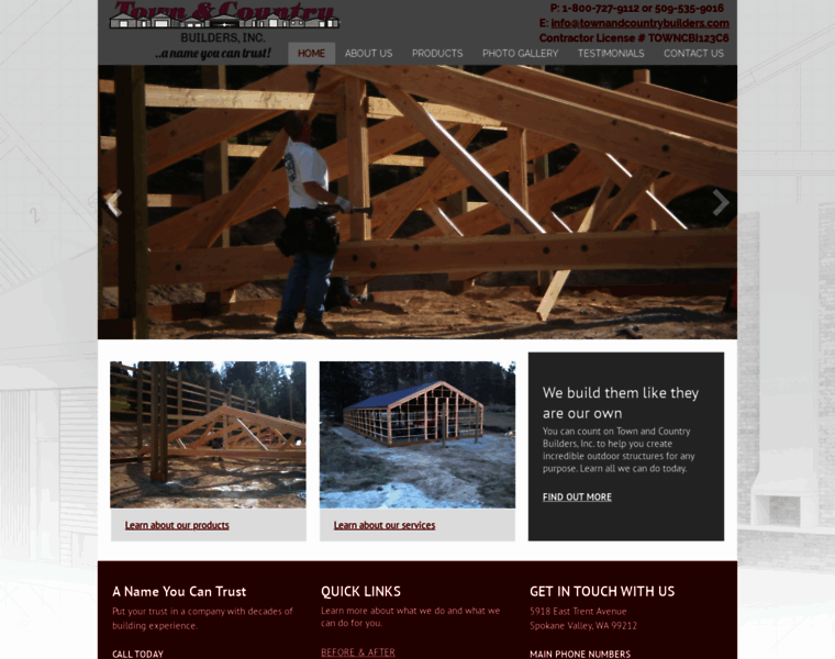 Townandcountrybuilders.com thumbnail