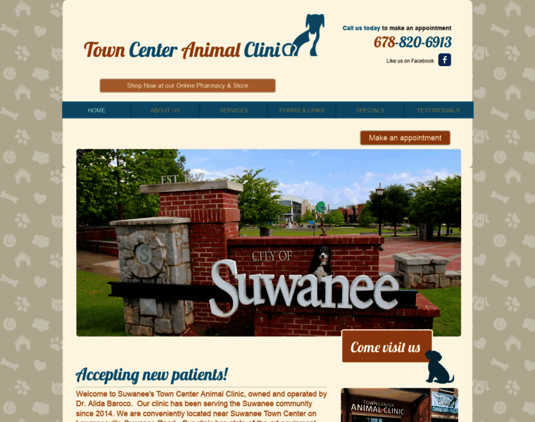 Towncenteranimalclinic.com thumbnail