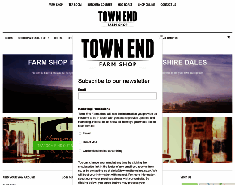 Townendfarmshop.co.uk thumbnail