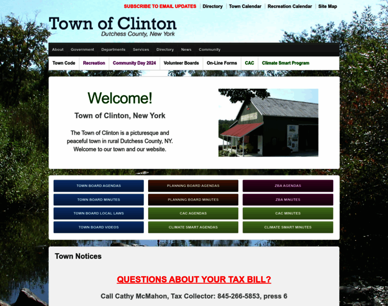 Townofclinton.com thumbnail