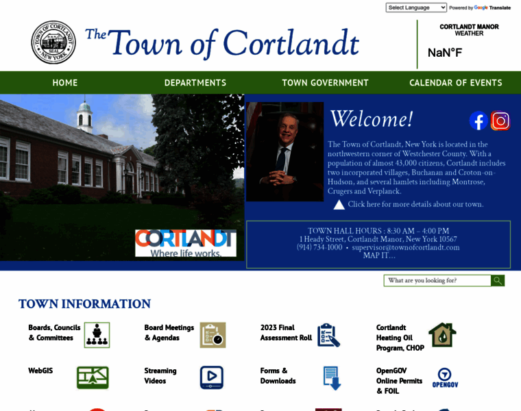 Townofcortlandt.com thumbnail