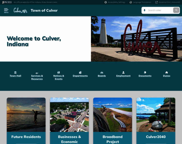 Townofculver.org thumbnail