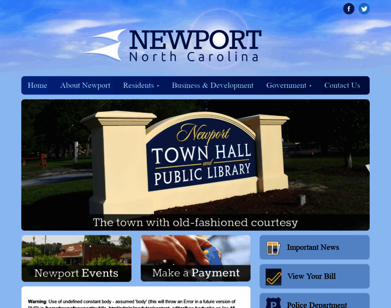 Townofnewport.com thumbnail