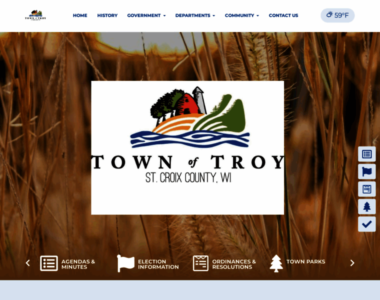 Townoftroy.org thumbnail