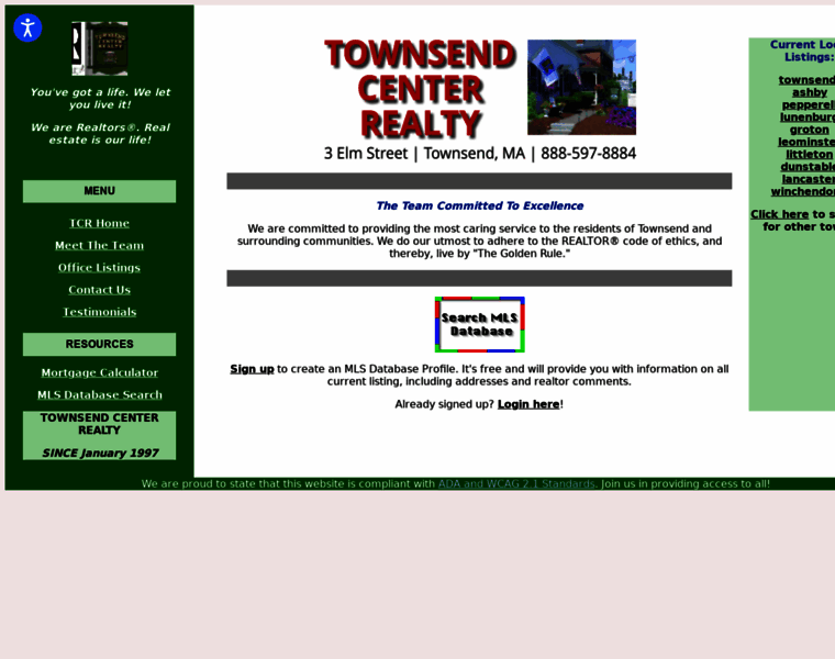 Townsendcenterrealty.com thumbnail