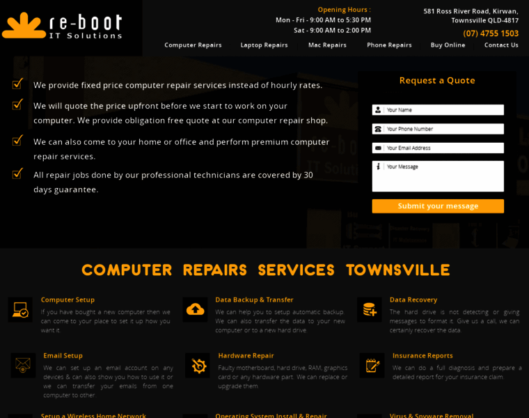 Townsvillecomputerrepairs.com.au thumbnail