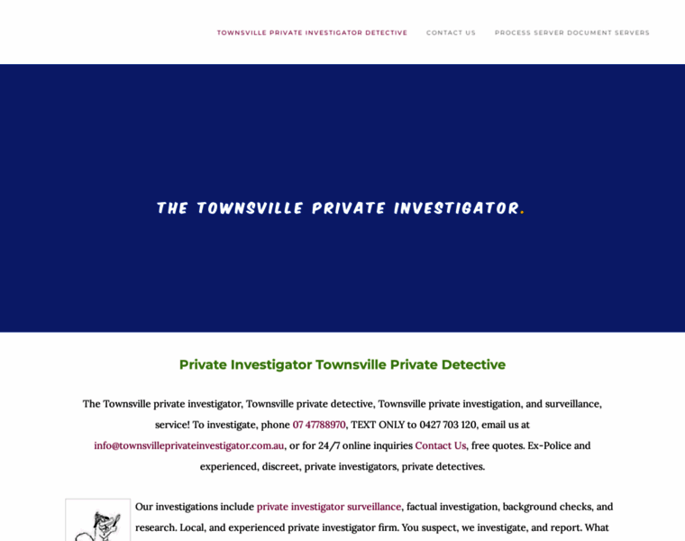 Townsvilleprivateinvestigator.com.au thumbnail
