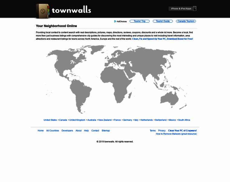 Townwalls.com thumbnail
