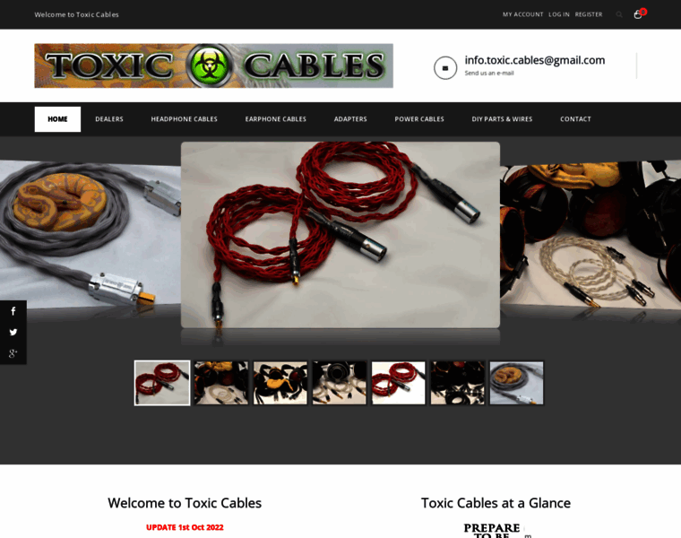 Toxic-cables.co.uk thumbnail