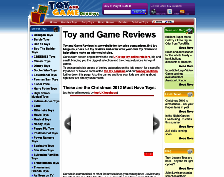 Toyandgamereviews.co.uk thumbnail