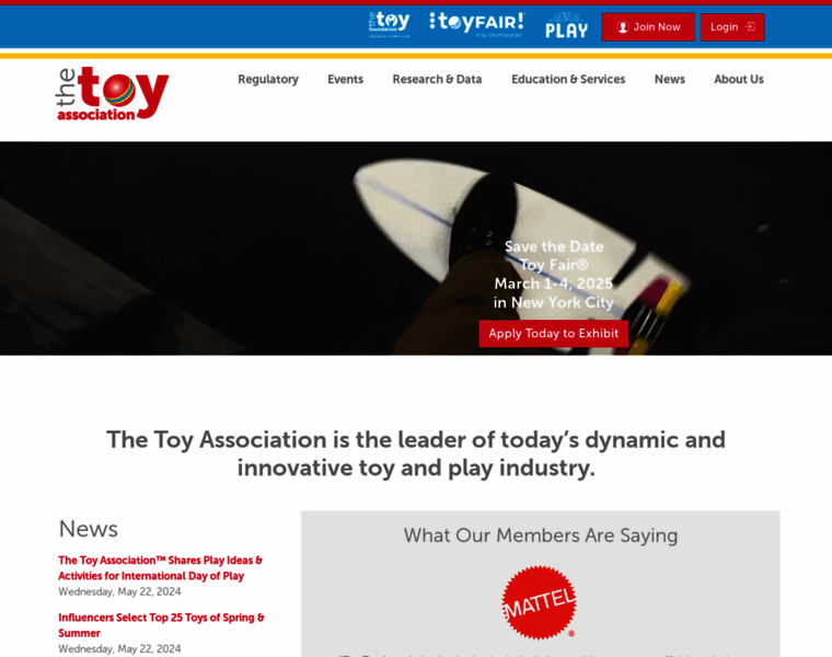 Toyassociation.org thumbnail