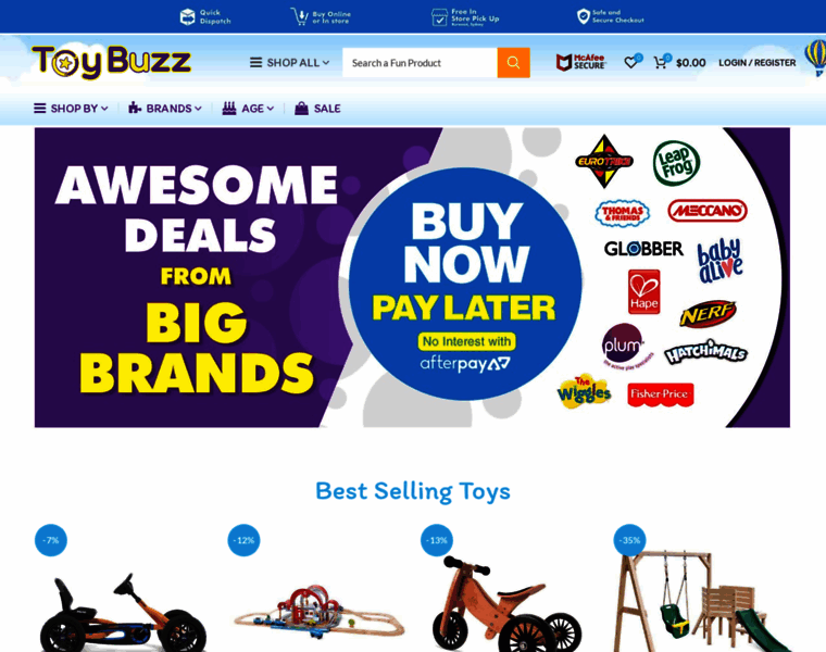 Toybuzz.com.au thumbnail