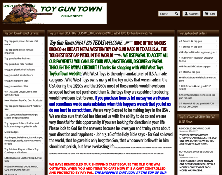Toyguntown.com thumbnail