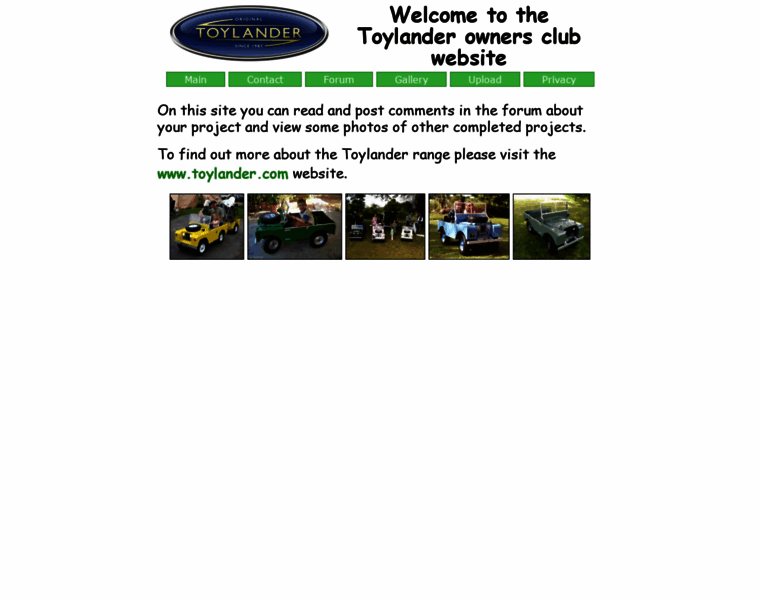 Toylanderownersclub.com thumbnail