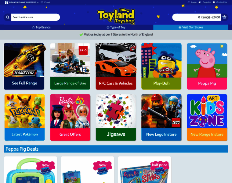 Toylandtoyshop.co.uk thumbnail