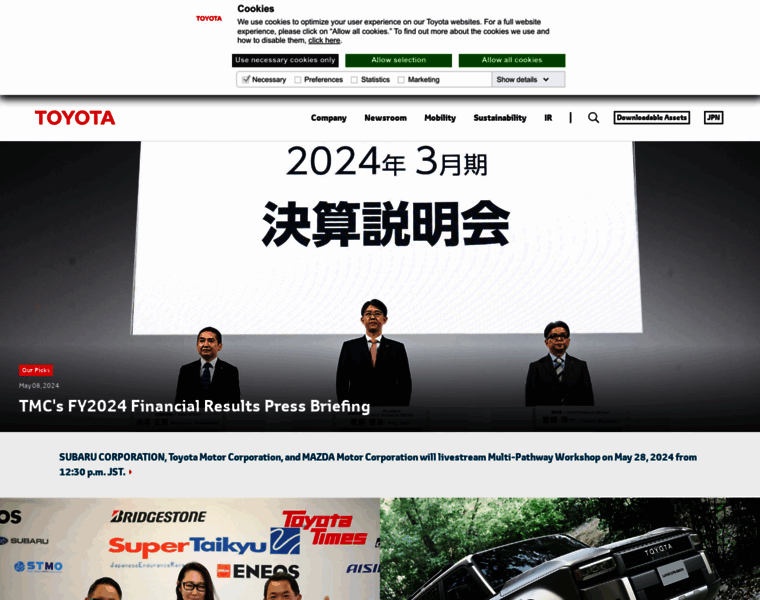 Toyota-global.com thumbnail