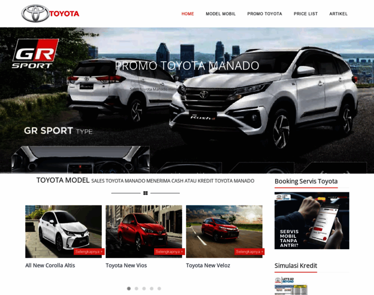 Toyota-manado.com thumbnail