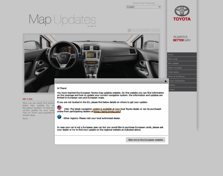 Toyota-mapupdates.eu thumbnail