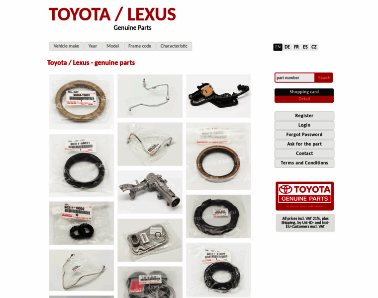 Toyota-parts.eu thumbnail