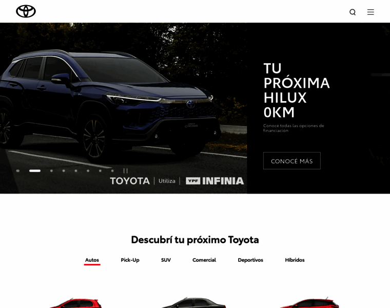 Toyota.com.ar thumbnail