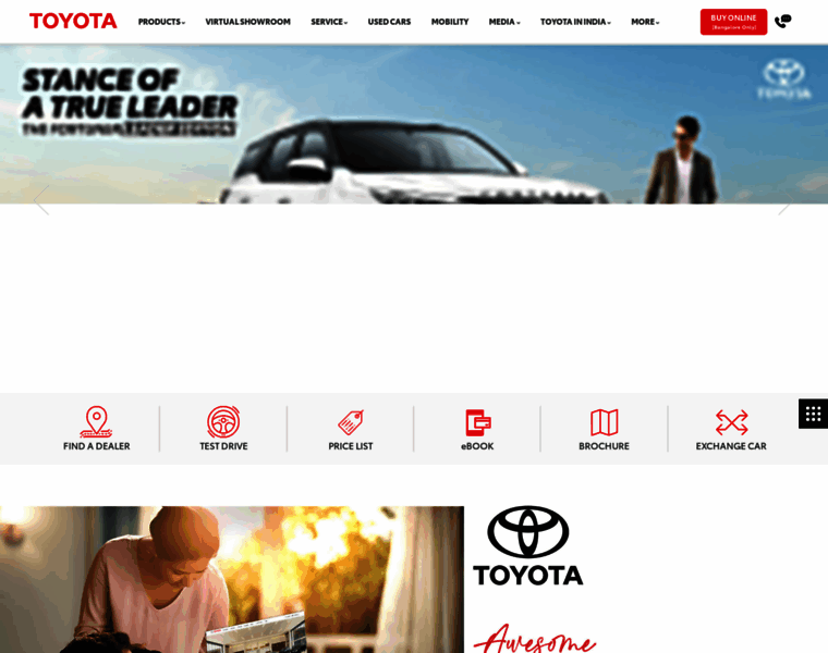 Toyotabharat.com thumbnail