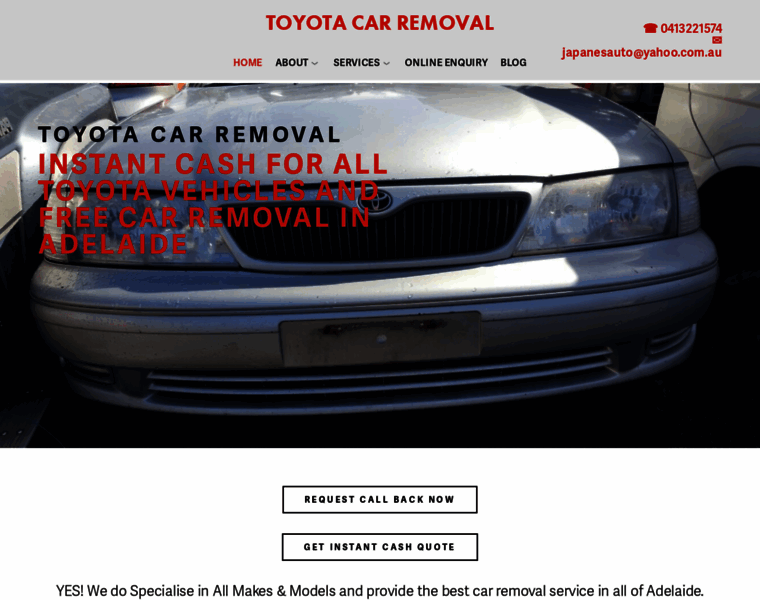 Toyotacarremoval.com.au thumbnail