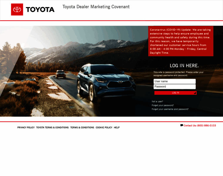 Toyotacompliance.com thumbnail