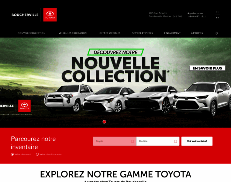 Toyotadeboucherville.com thumbnail