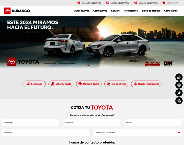 Toyotadurango.com.mx thumbnail