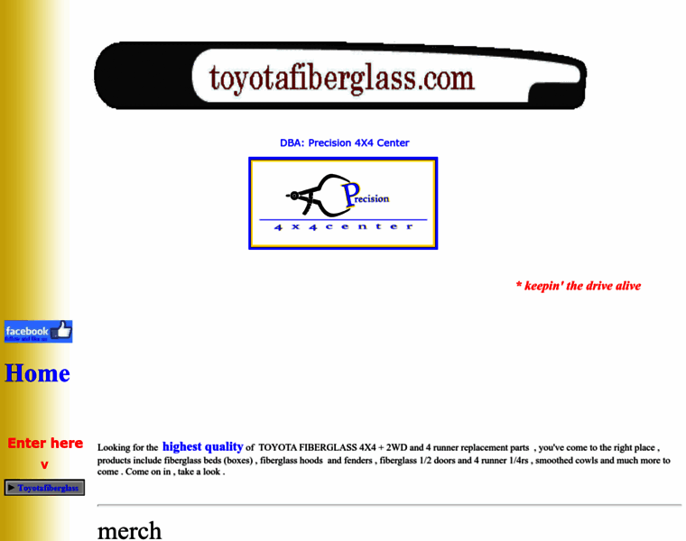 Toyotafiberglass.com thumbnail