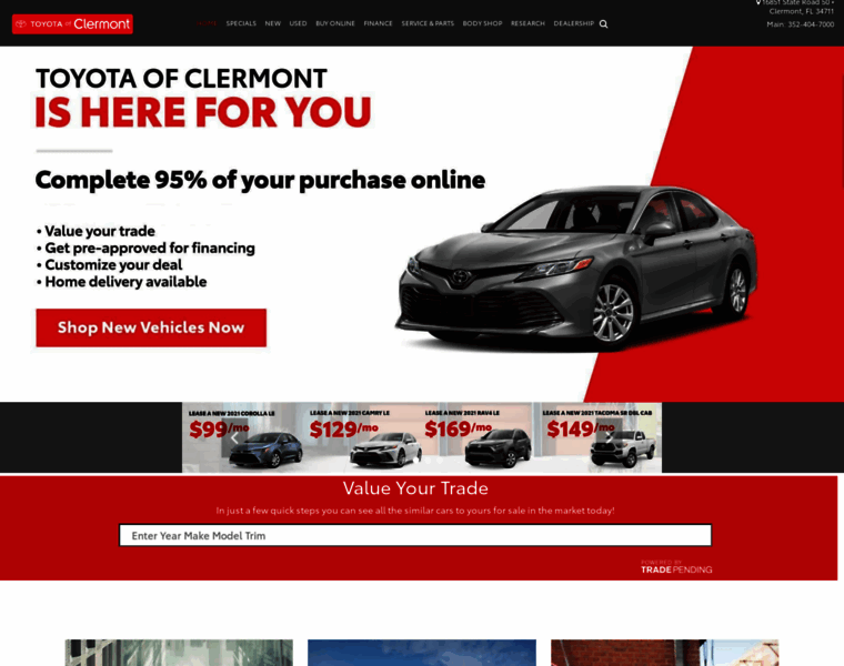 Toyotaofclermont.com thumbnail
