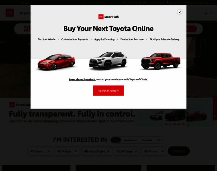 Toyotaofclovis.com thumbnail