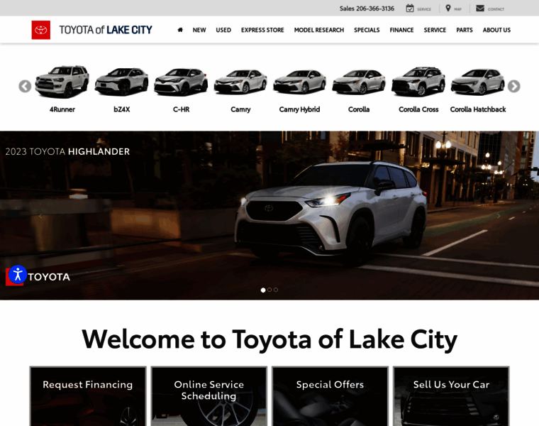 Toyotaoflakecity.com thumbnail