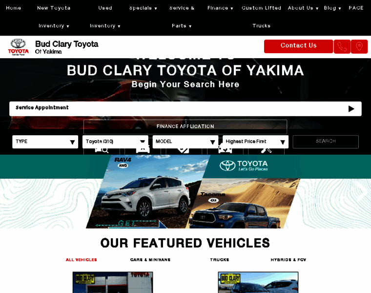 Toyotaofyakima.com thumbnail
