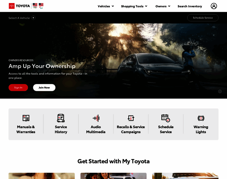 Toyotaownersonline.com thumbnail