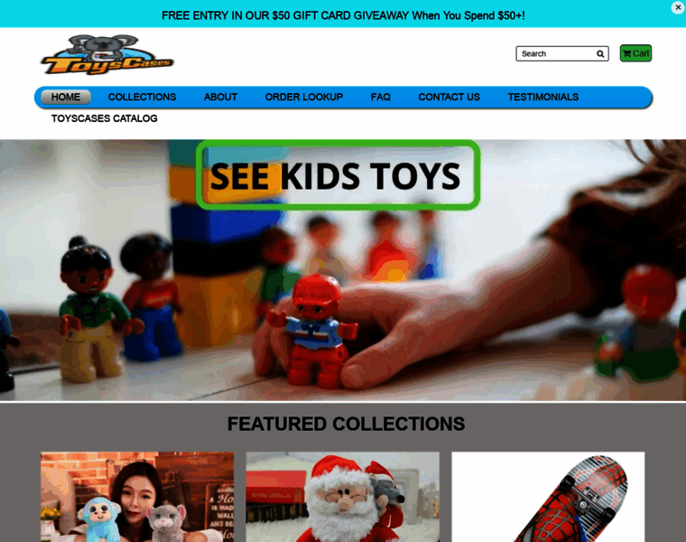 Toyscases.com thumbnail