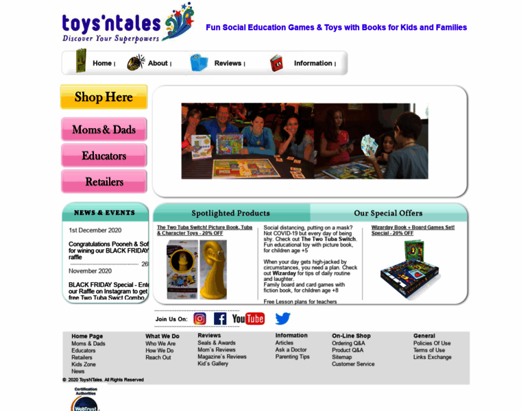 Toysntales.com thumbnail