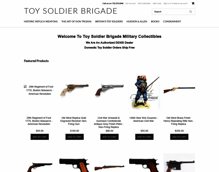 Toysoldierbrigade.com thumbnail