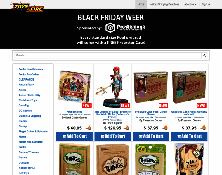 Toysonfire.ca thumbnail