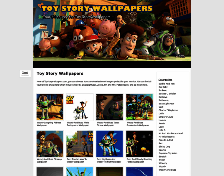 Toystorywallpapers.com thumbnail