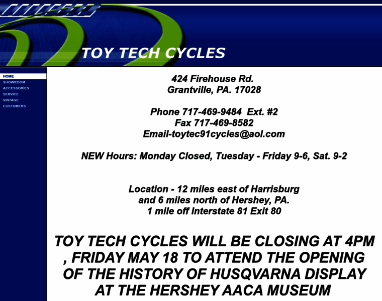 Toytechcycles.com thumbnail