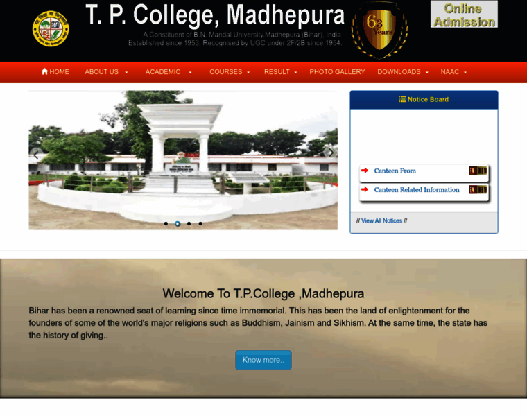 Tpcollege.org thumbnail Tpcollege.org thumbnail