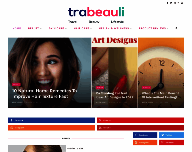 Trabeauli.com thumbnail
