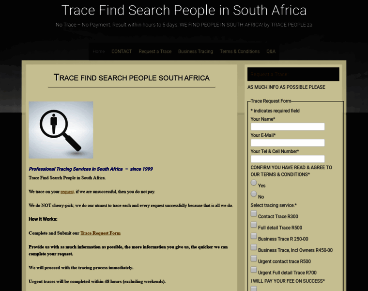 Tracefindsearchpeoplesouthafrica.co.za thumbnail