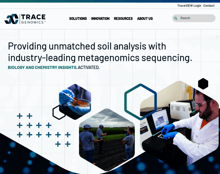 Tracegenomics.com thumbnail