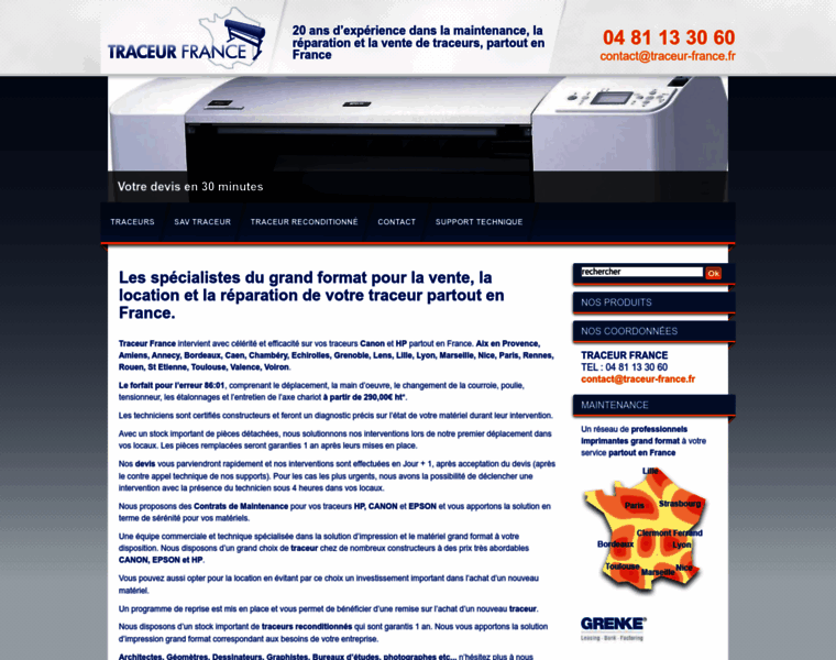 Traceur-france.fr thumbnail