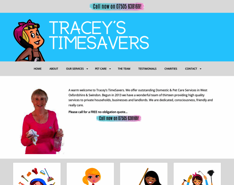 Traceys-timesavers.co.uk thumbnail