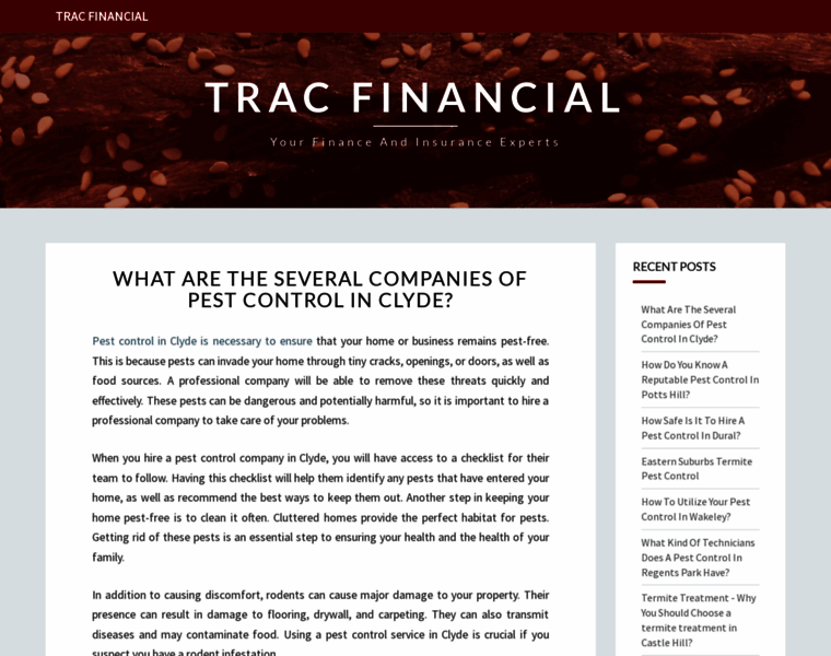 Tracfinancial.com.au thumbnail