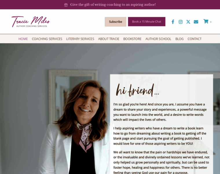 Traciemiles.com thumbnail
